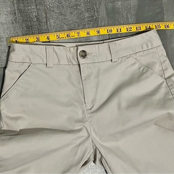 Dockers Women Nina Tan Pants Classic Fit Wrinkle Free Basic Kkakis Pant Sz 4 - Picture 5 of 7